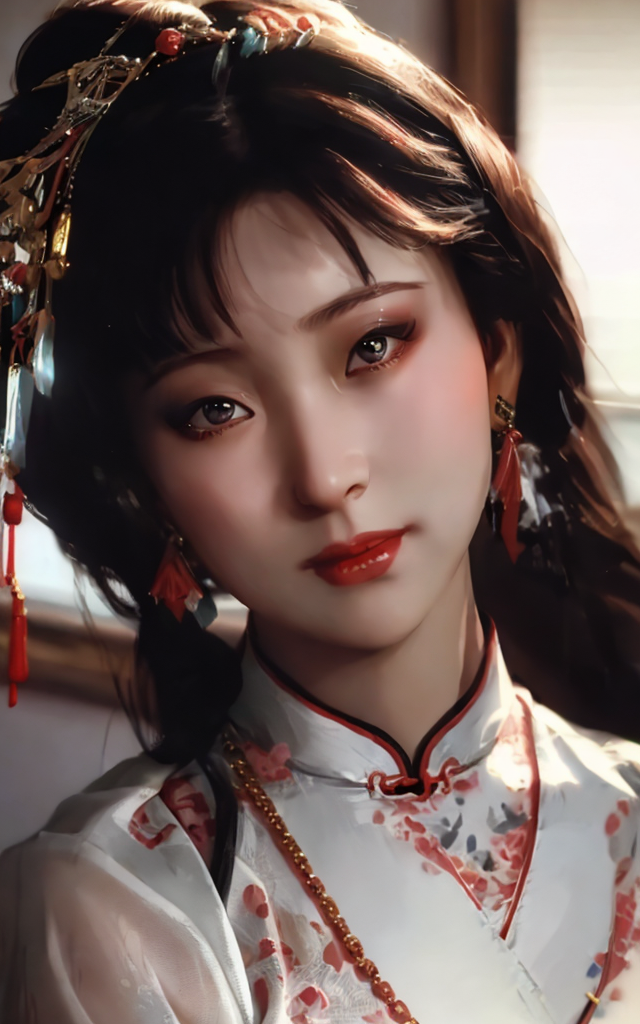 00722-4120908057-best quality, masterpiece, highres, 1girl,blush,(seductive smile_0.8),star-shaped pupils,china hanfu,hair ornament,necklace, jew.png